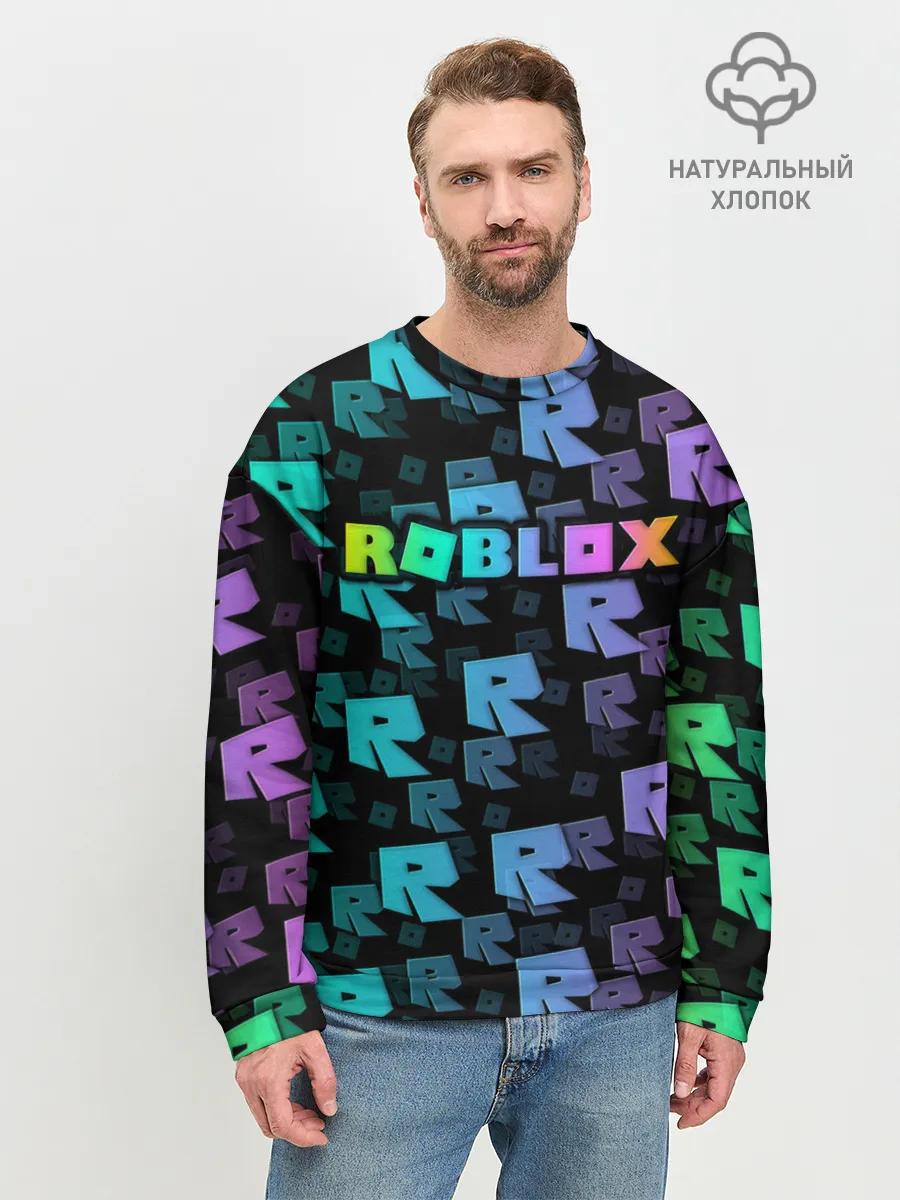 Мужской свитшот базовый / Roblox
