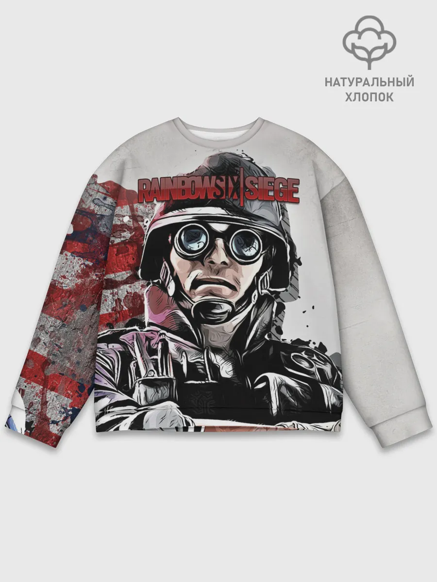Мужской свитшот базовый / Rainbow Six: Siege
