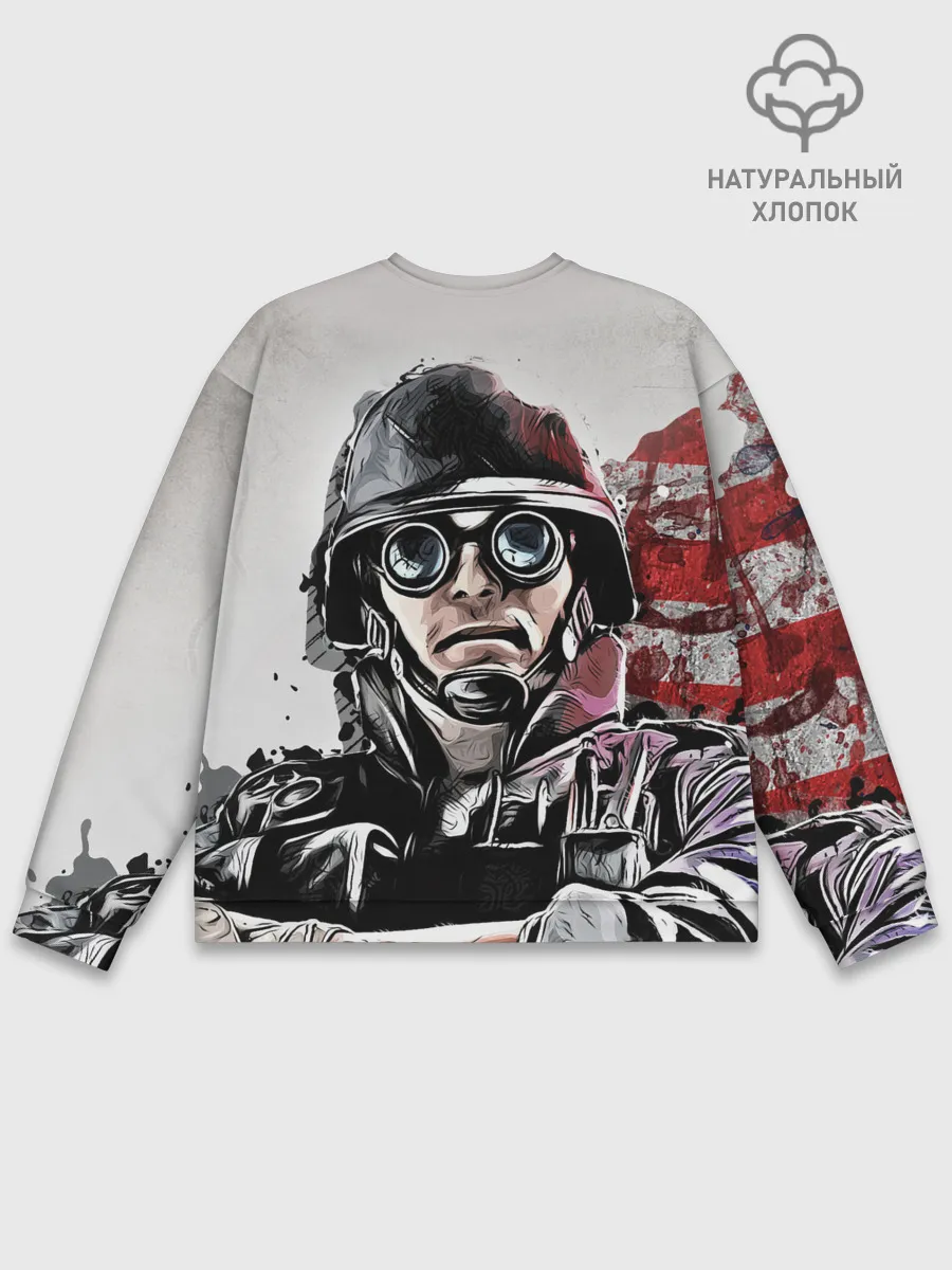 Мужской свитшот базовый / Rainbow Six: Siege