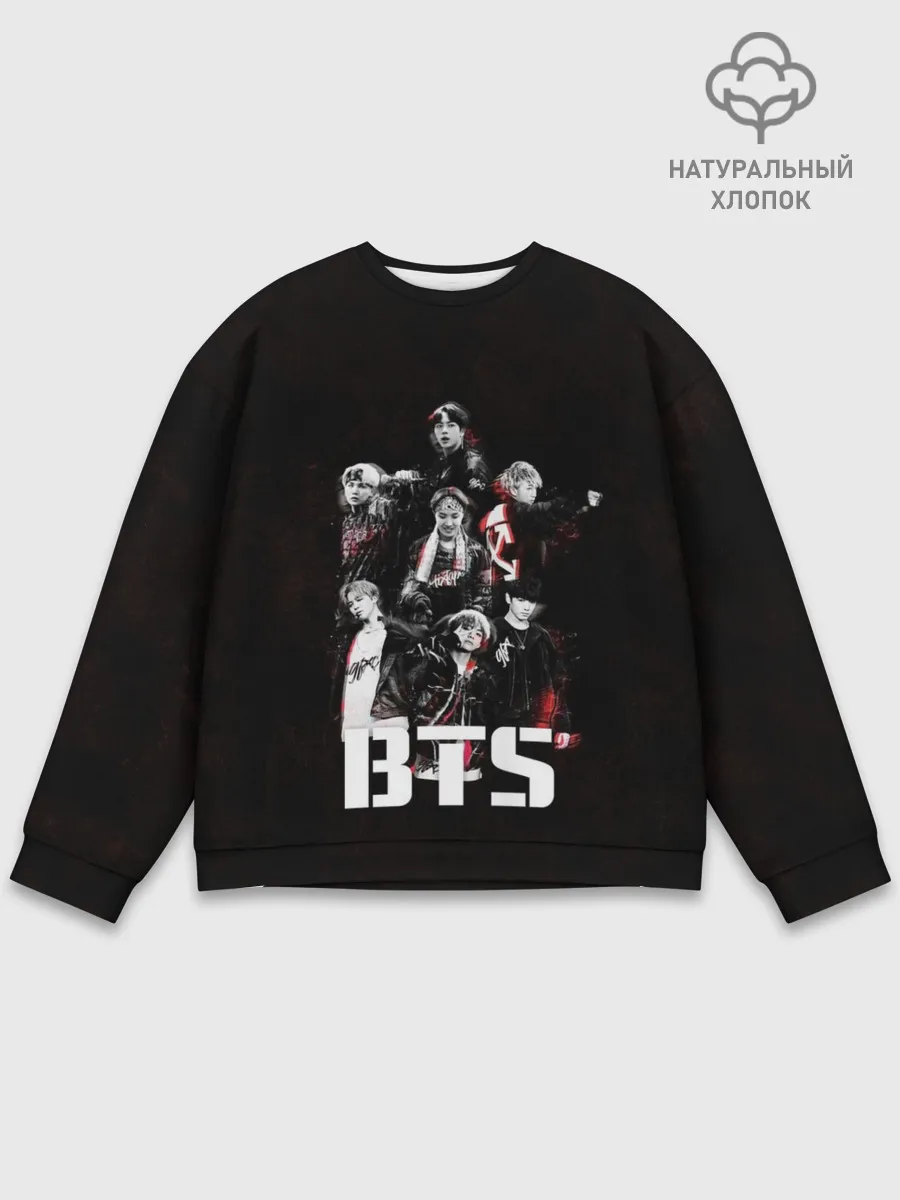 Мужской свитшот базовый / BTS