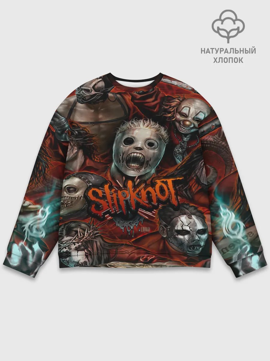 Мужской свитшот базовый / Slipknot