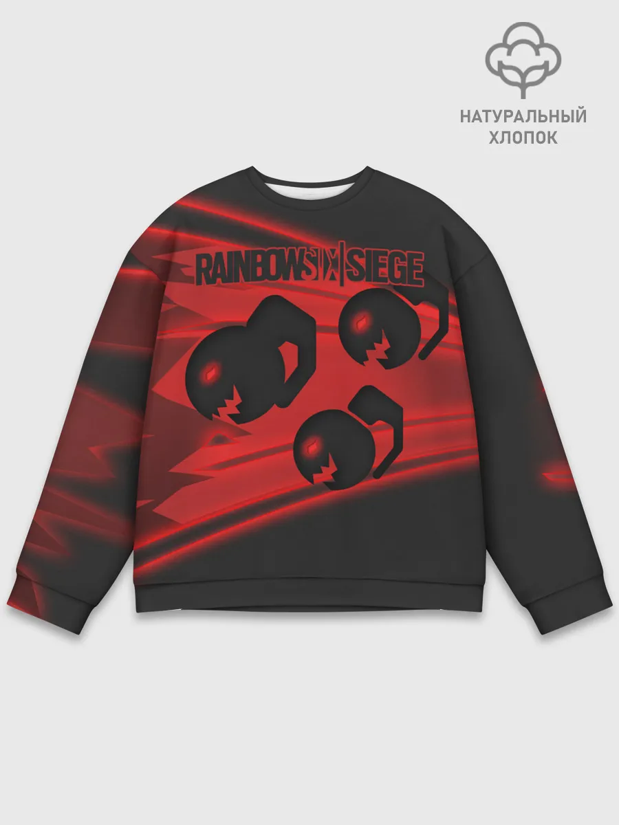 Мужской свитшот базовый / Rainbow Six: Siege