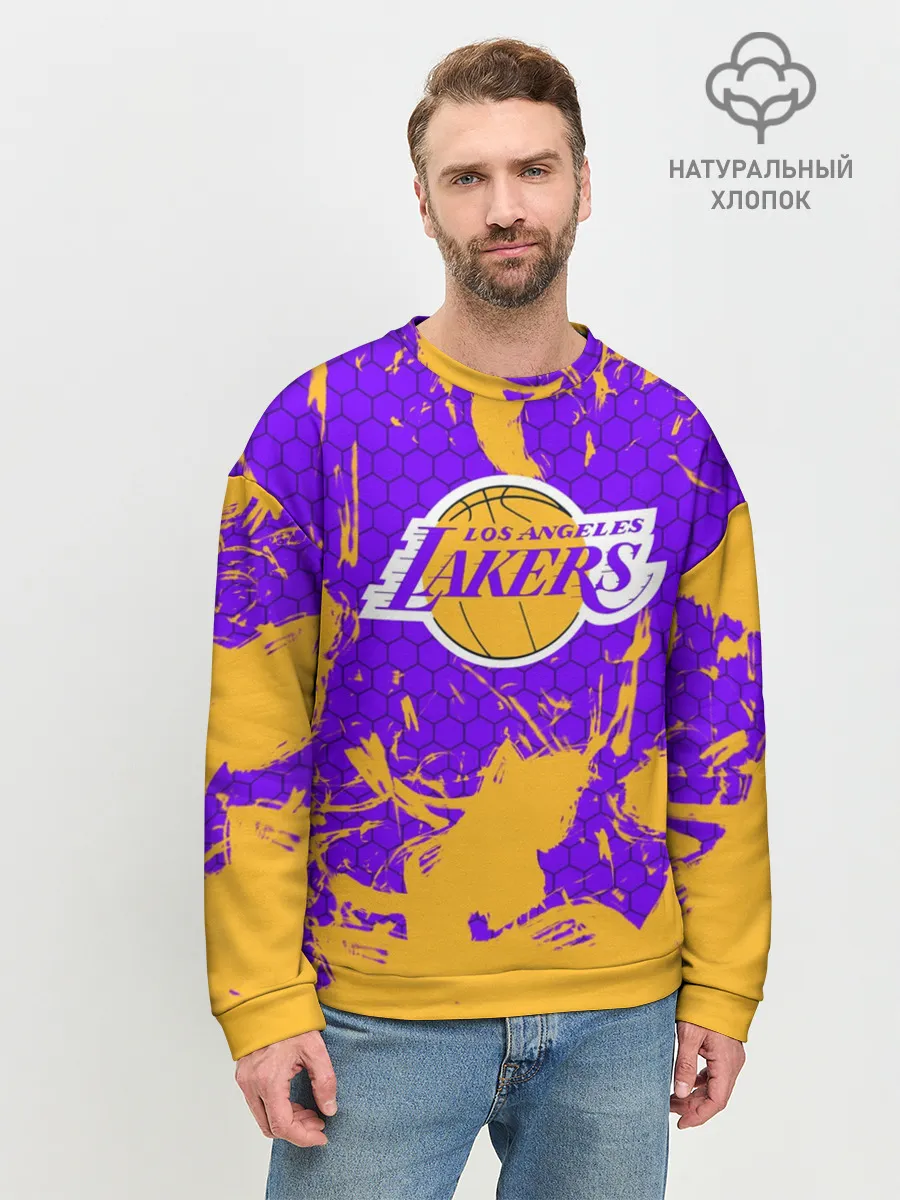 Мужской свитшот базовый / LA LAKERS