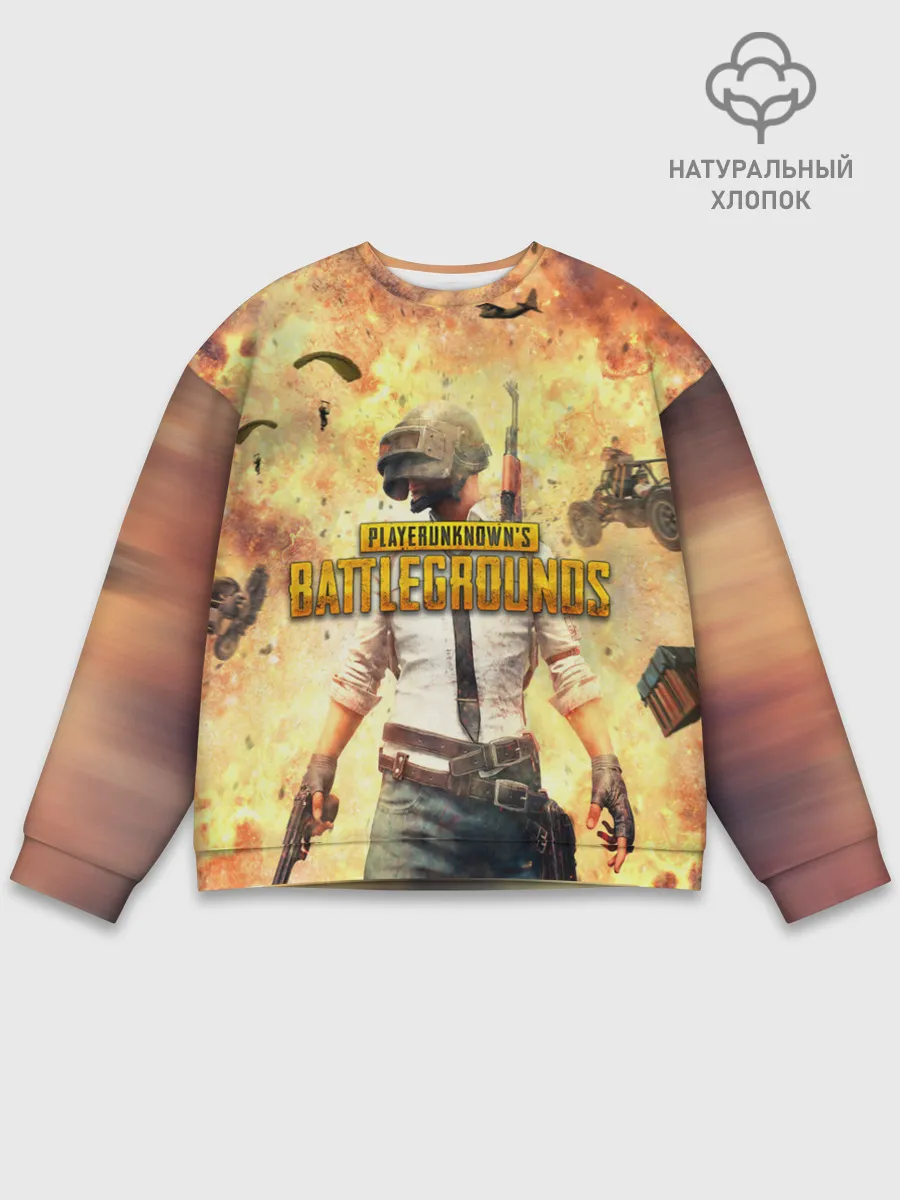 Мужской свитшот базовый / PUBG BOOM