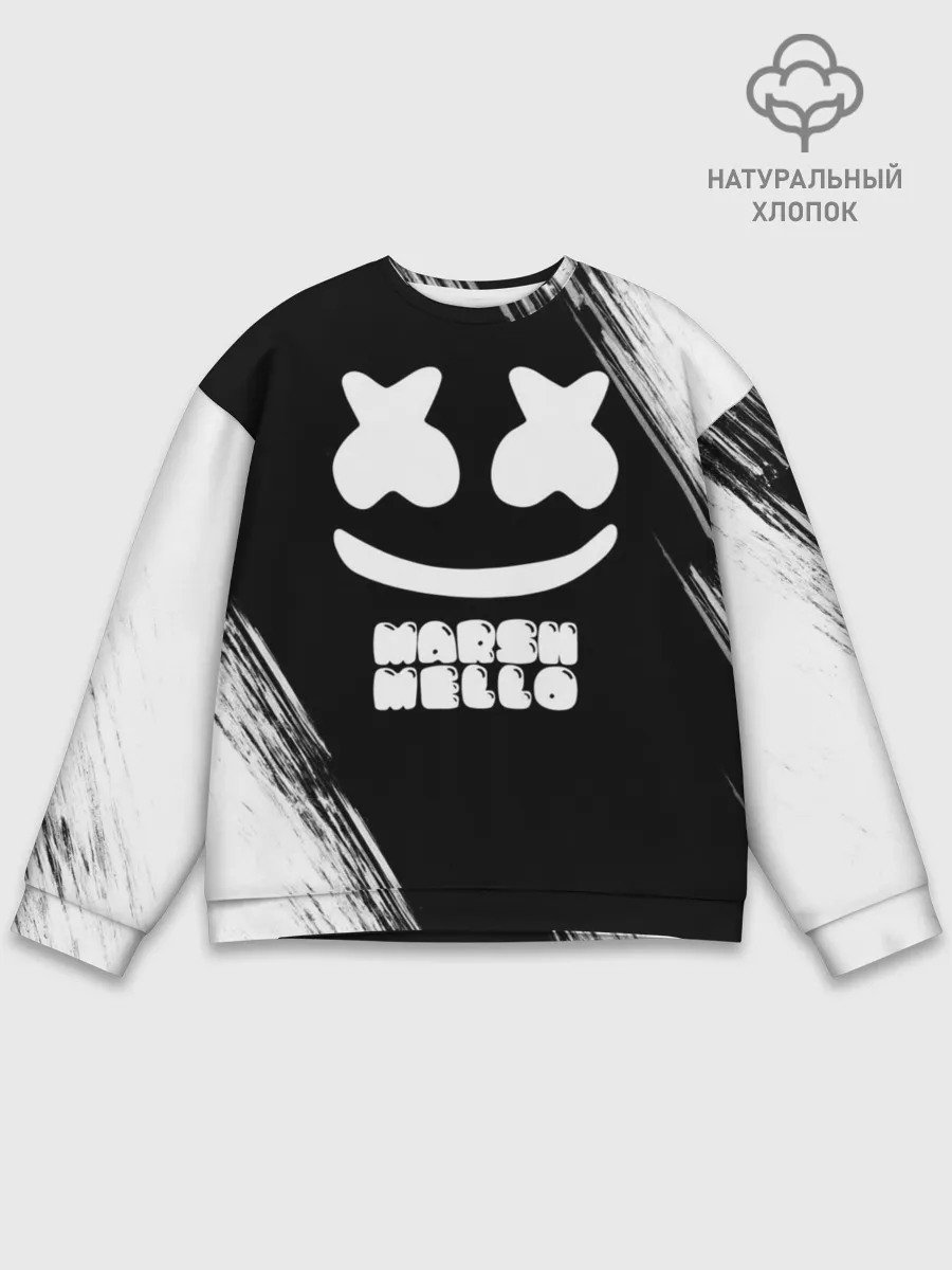 Мужской свитшот базовый / Marshmello 4