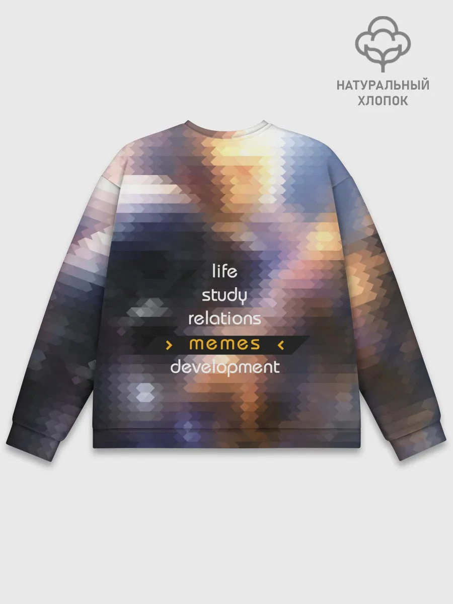 Мужской свитшот базовый / Memes Nation