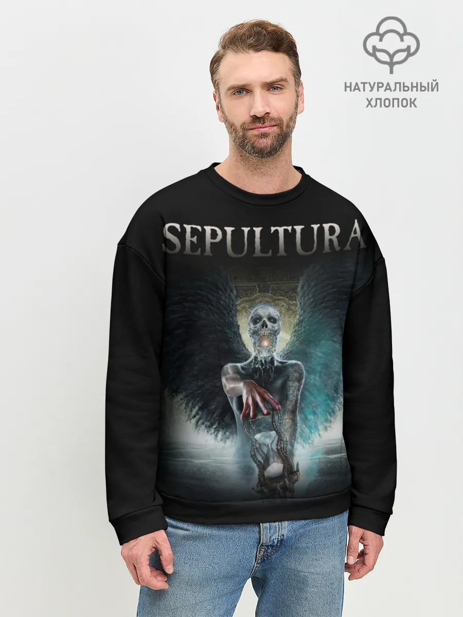 Мужской свитшот базовый / Sepultura