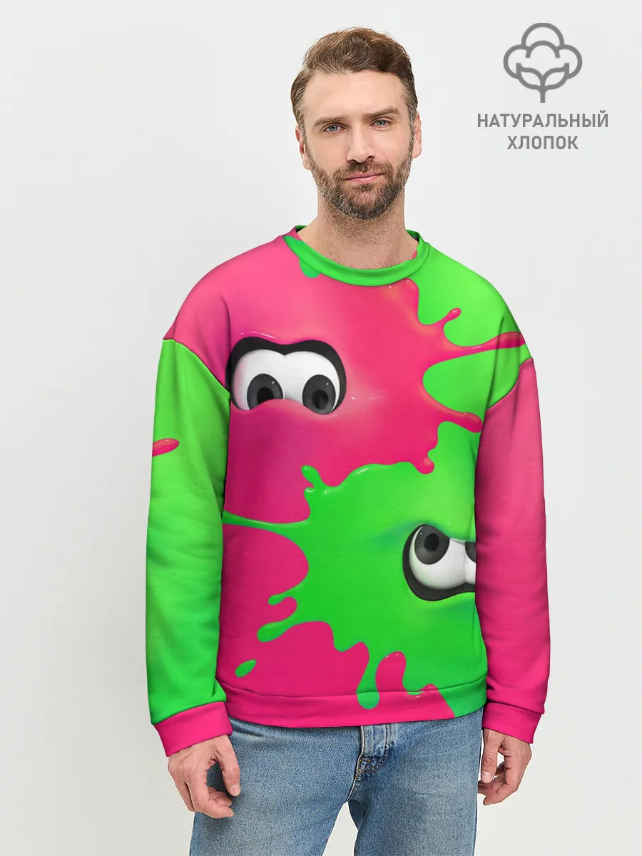 Мужской свитшот базовый / Splatoon 2