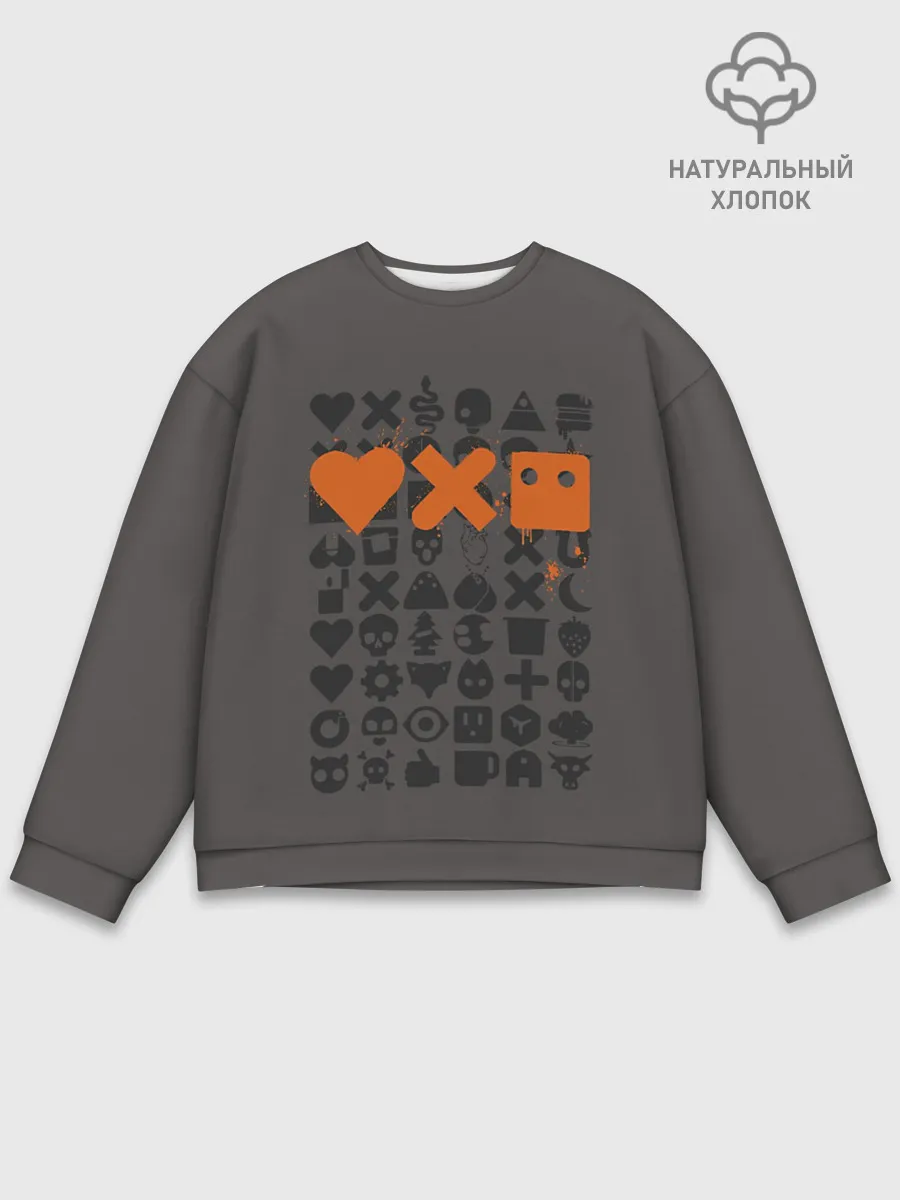 Мужской свитшот базовый / Love, Death & Robots