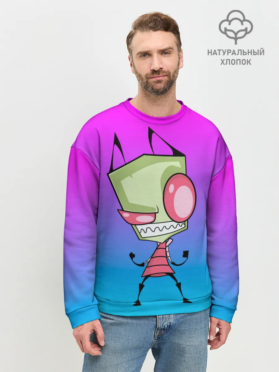 Мужской свитшот базовый / Захватчик Зим