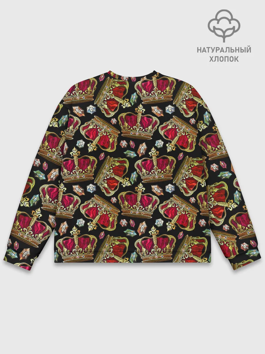 Мужской свитшот базовый / Короны