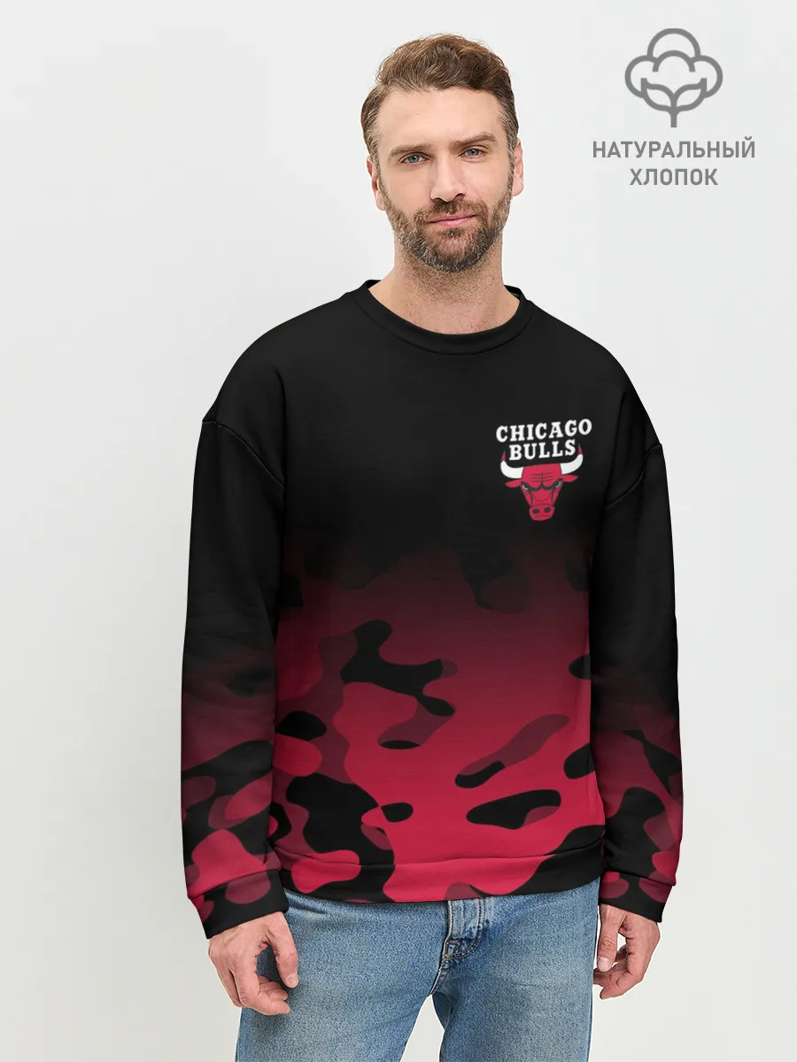 Мужской свитшот базовый / CHICAGO BULLS