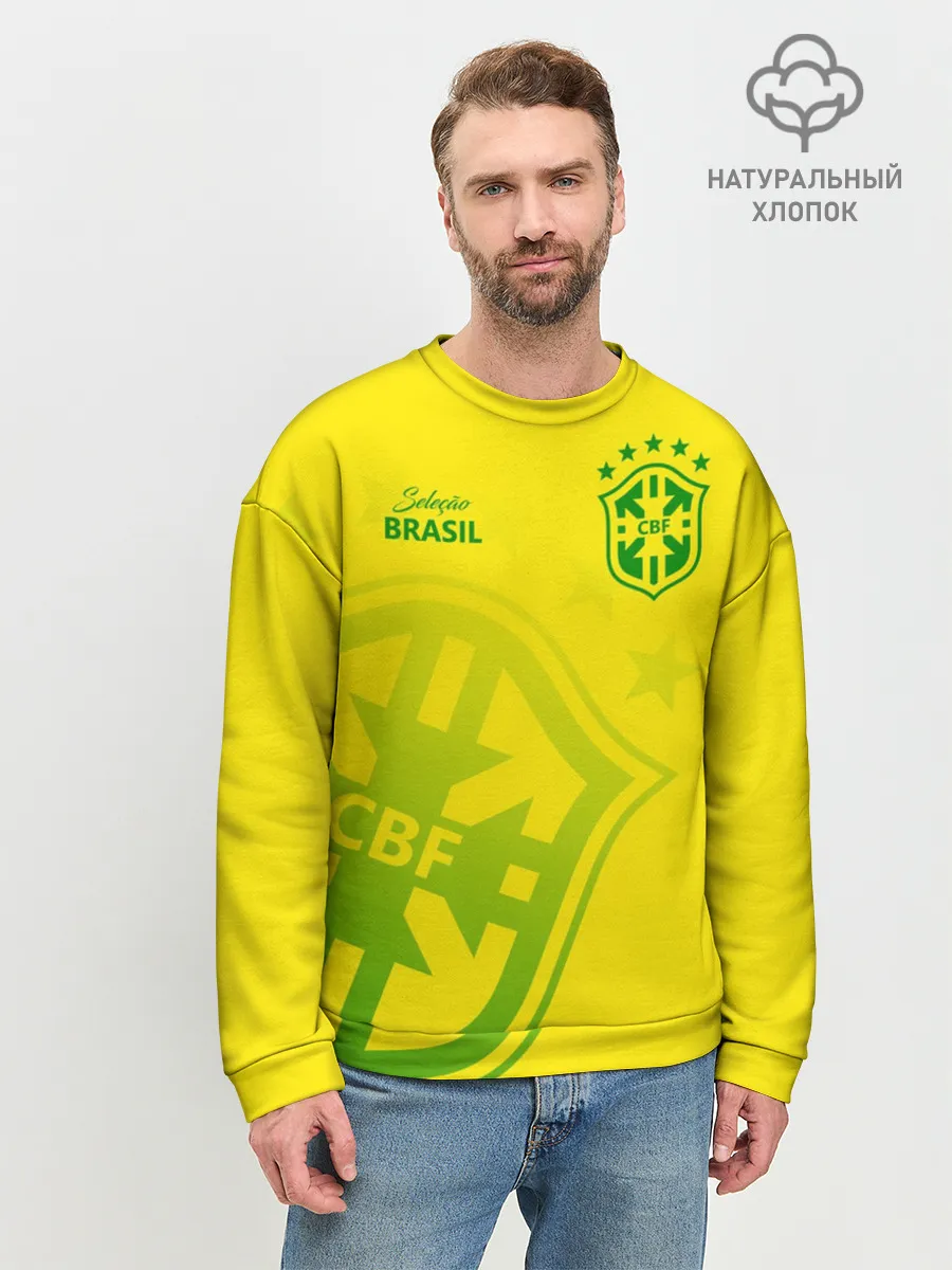 Мужской свитшот базовый / Бразилия