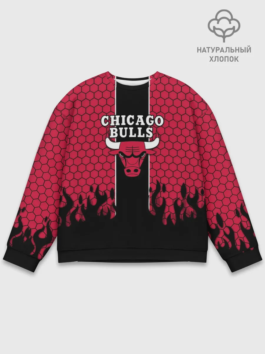 Мужской свитшот базовый / CHICAGO BULLS