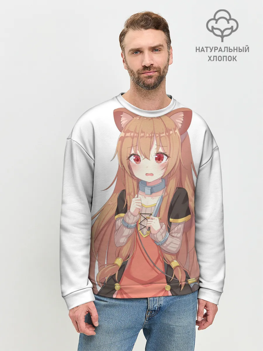 Мужской свитшот базовый / Raphtalia