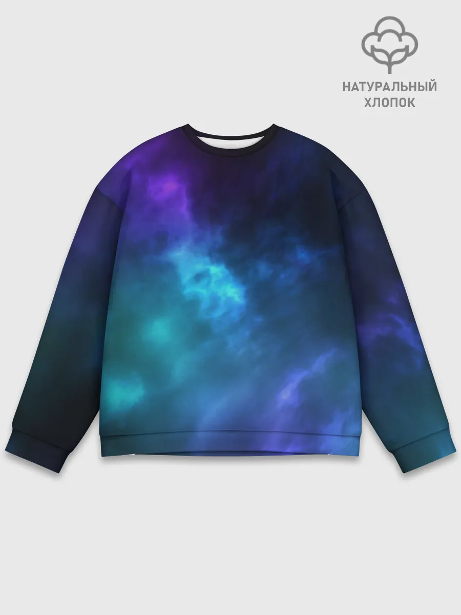 Мужской свитшот базовый / Космос