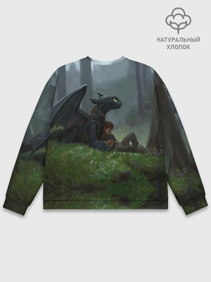 Мужской свитшот базовый / Верные друзья