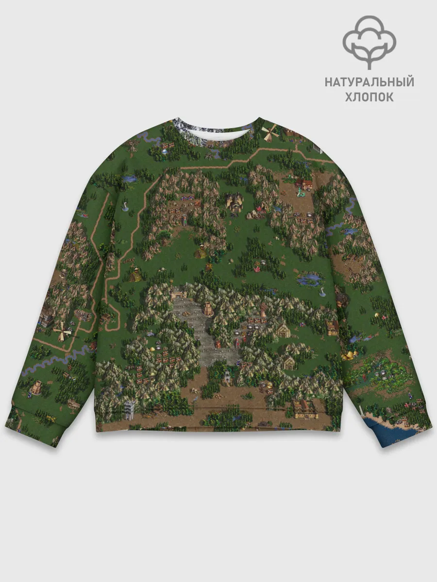 Мужской свитшот базовый / HoMM 3