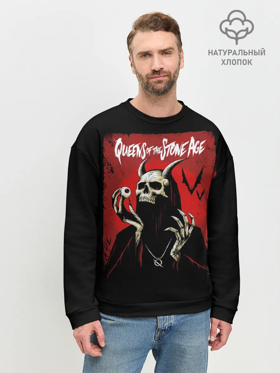 Мужской свитшот базовый / Queens of the Stone Age