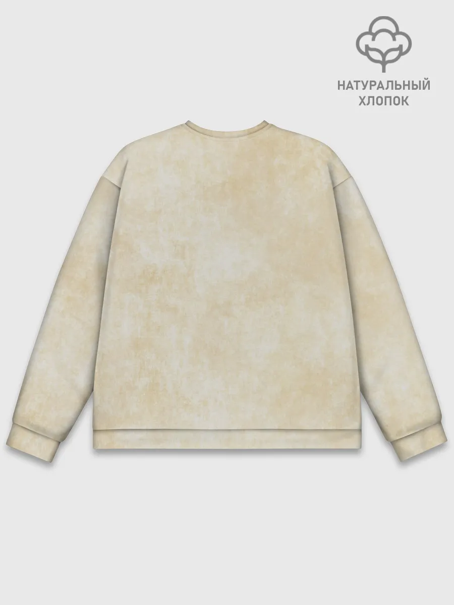 Мужской свитшот базовый / Носорог