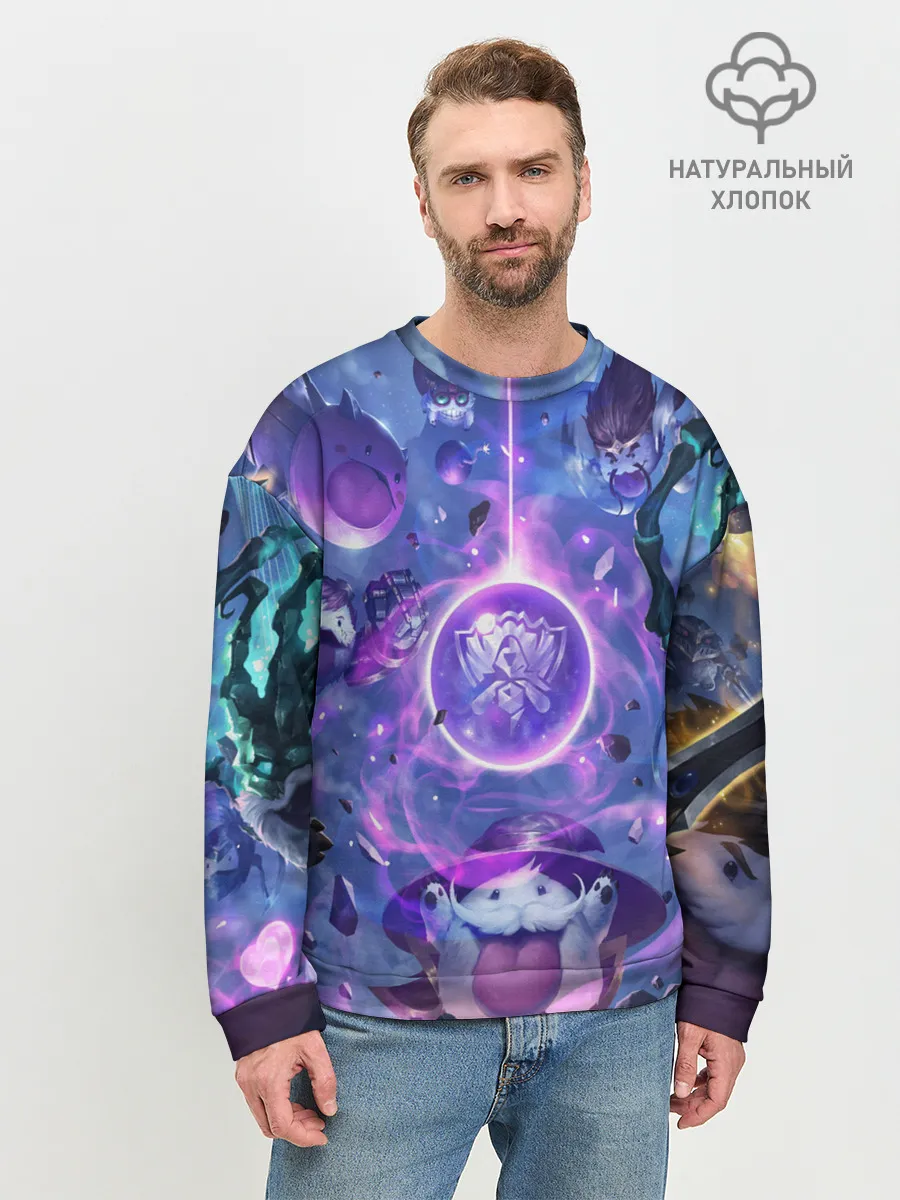 Мужской свитшот базовый / League of legends