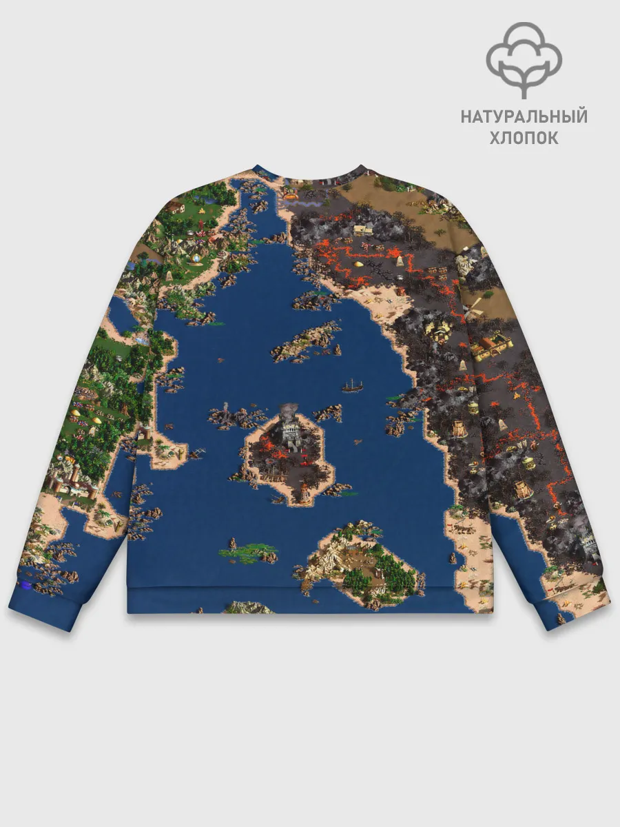 Мужской свитшот базовый / heroes 3 game