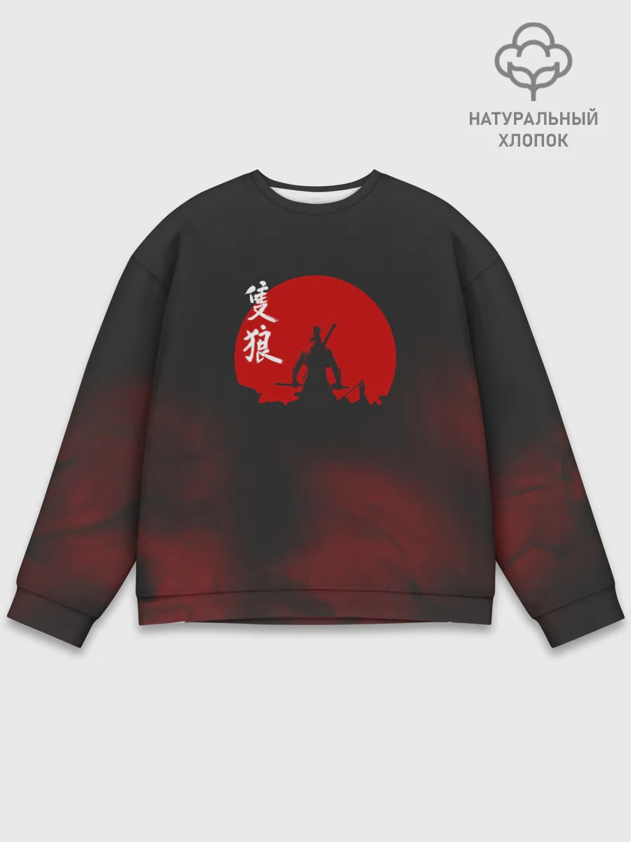 Мужской свитшот базовый / Sekiro: Shadows Die Twice