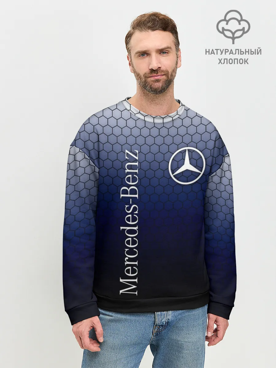 Мужской свитшот базовый / MERCEDES