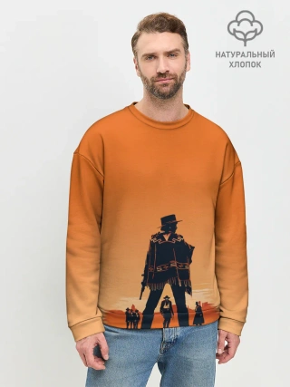 Мужской свитшот базовый / Назад в будущее