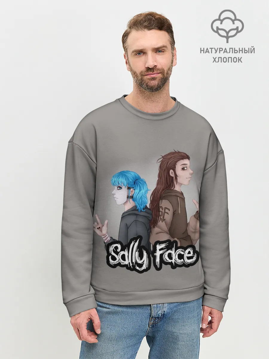 Мужской свитшот базовый / Sally Face
