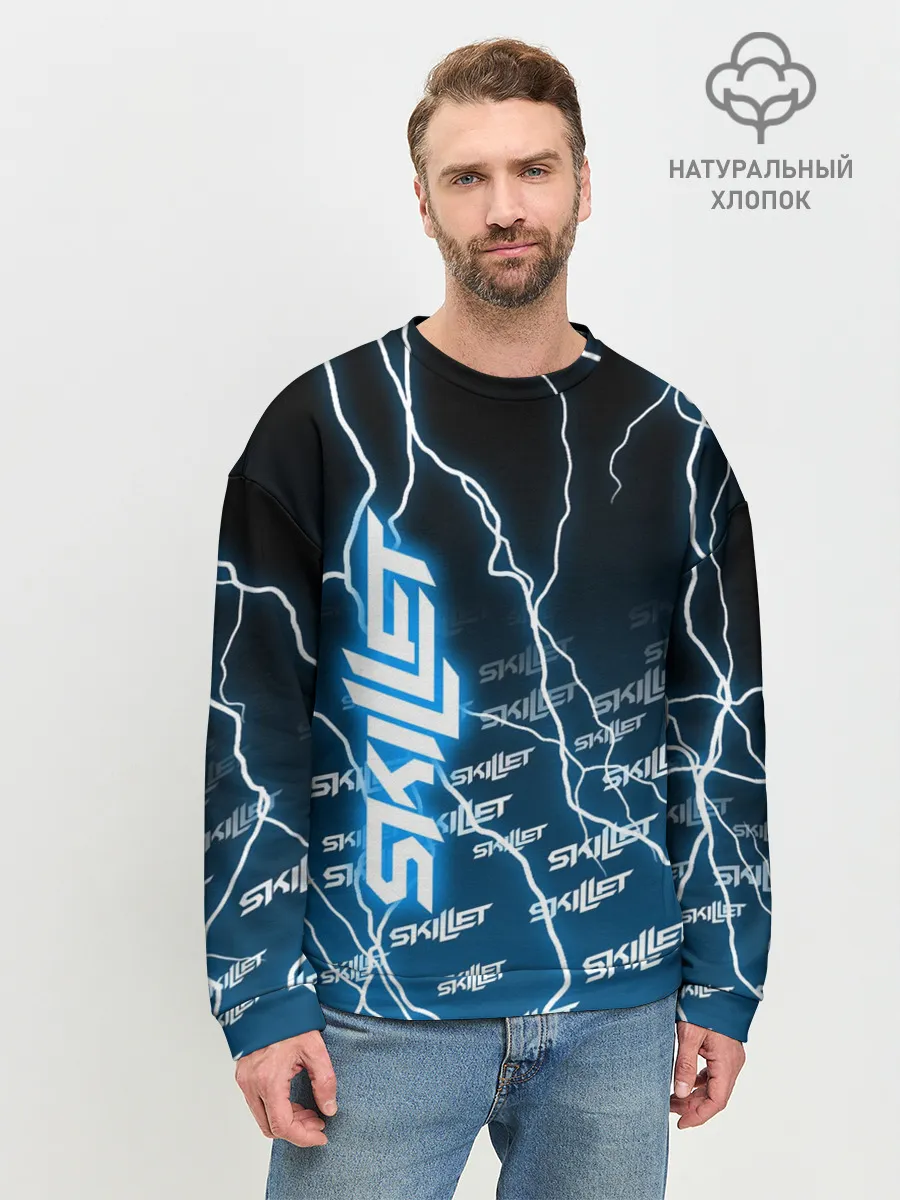 Мужской свитшот базовый / SKILLET