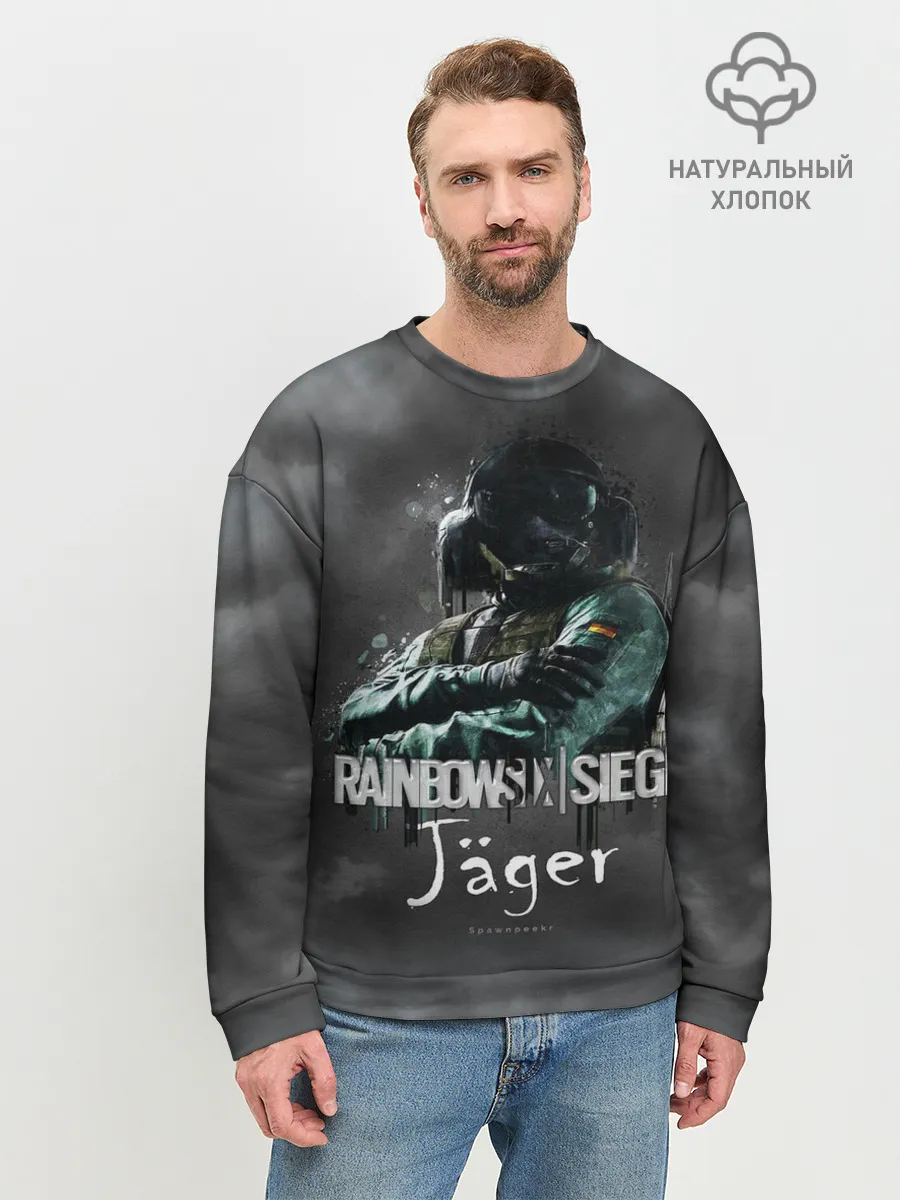 Мужской свитшот базовый / Jager : Rainbow Six