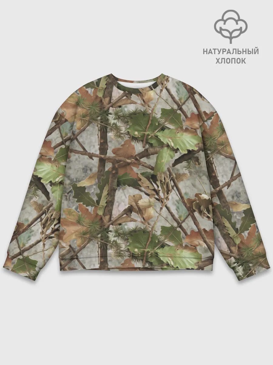 Мужской свитшот базовый / Камуфляж