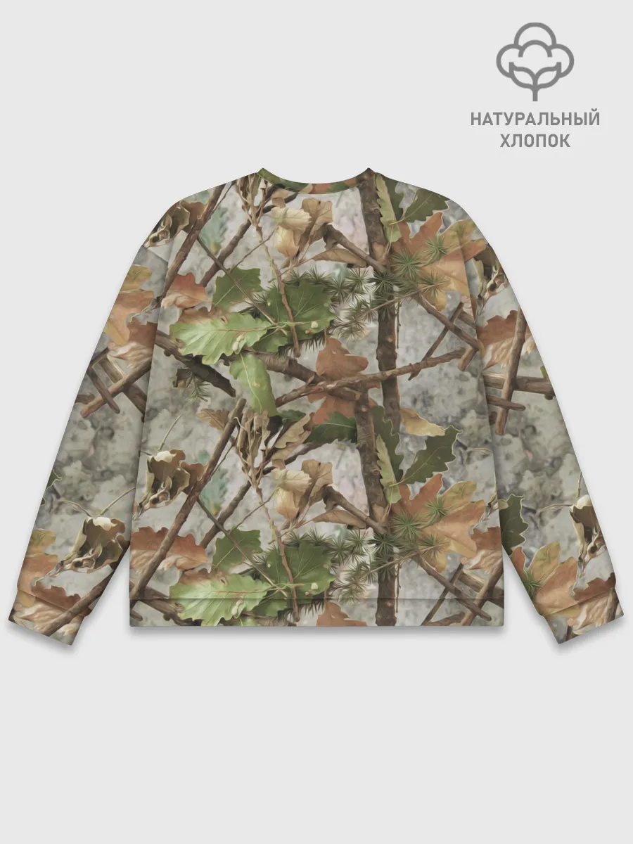 Мужской свитшот базовый / Камуфляж
