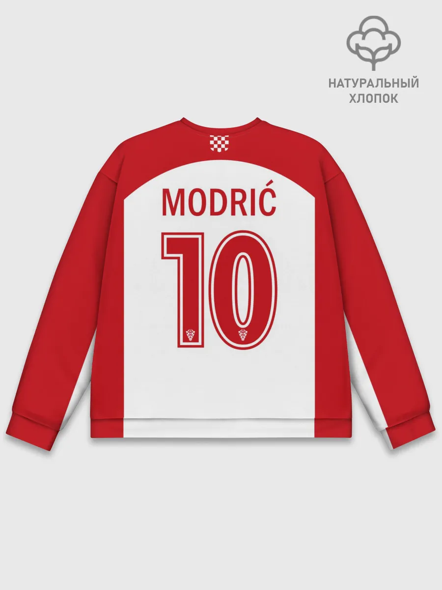 Мужской свитшот базовый / Лука Модрич, Сборная Хорватии