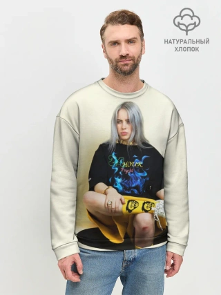 Мужской свитшот базовый / Billie Eilish