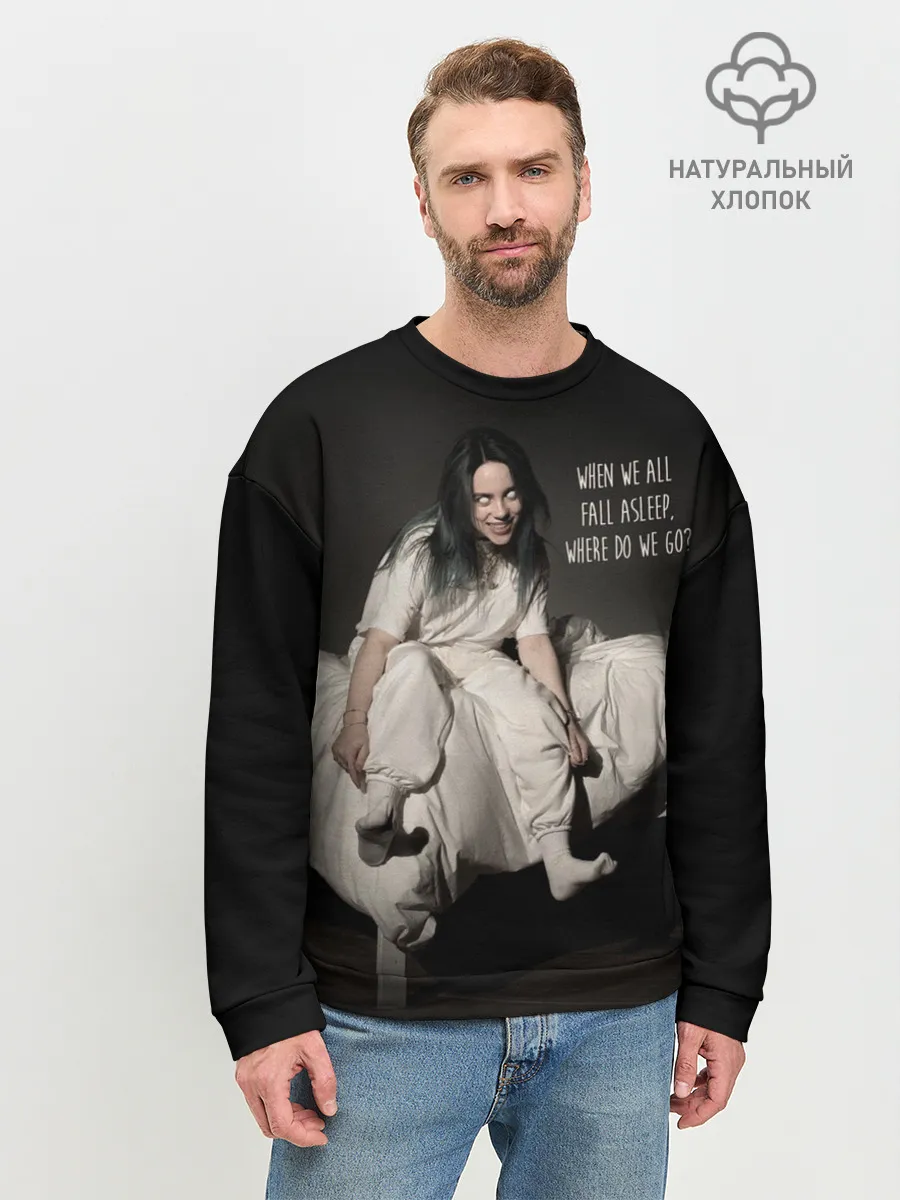 Мужской свитшот базовый / Billie Eilish