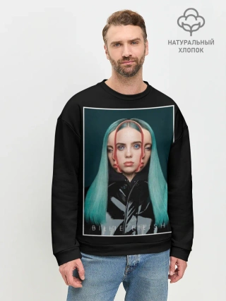 Мужской свитшот базовый / Billie Eilish