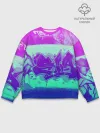 Мужской свитшот базовый / color neon collection
