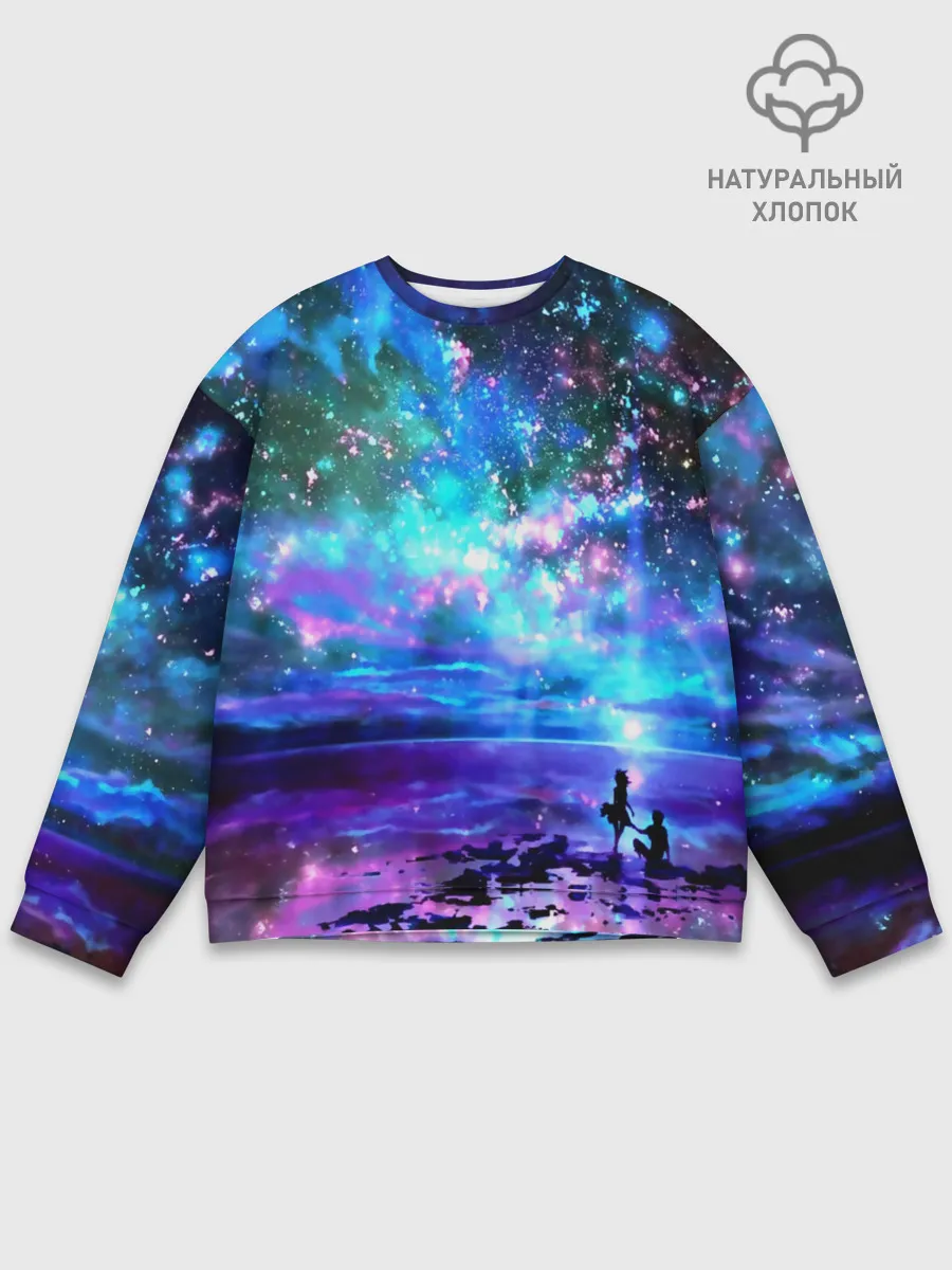 Мужской свитшот базовый / Романтика