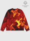 Мужской свитшот базовый / Огненная лава