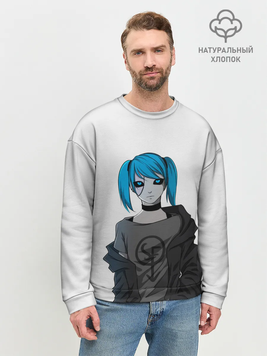 Мужской свитшот базовый / Салии Фейс