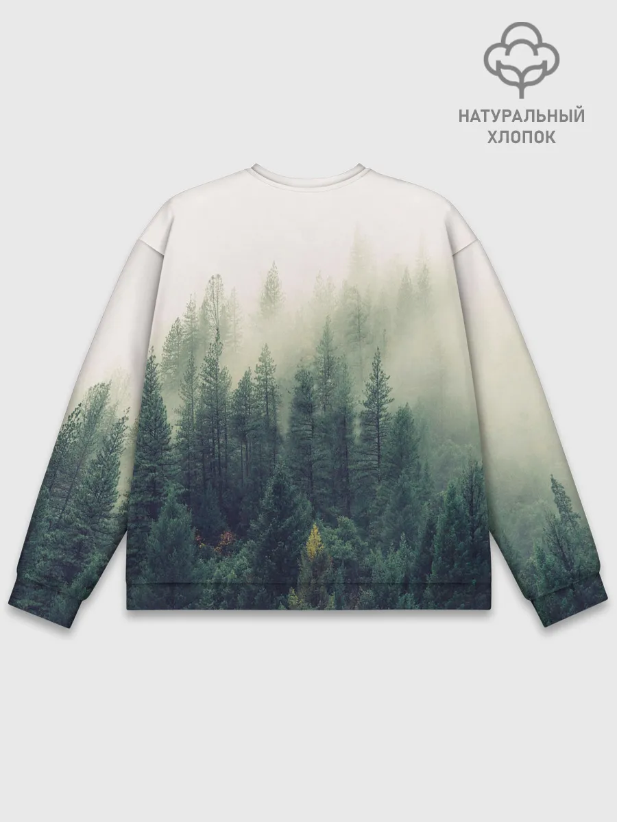 Мужской свитшот базовый / Северный лес