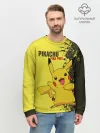 Мужской свитшот базовый / Pikachu Pika Pika