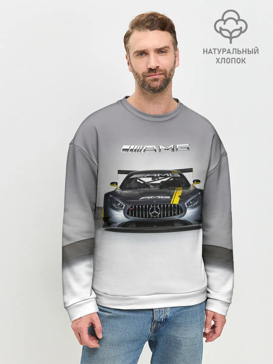 Мужской свитшот базовый / AMG Motorsport