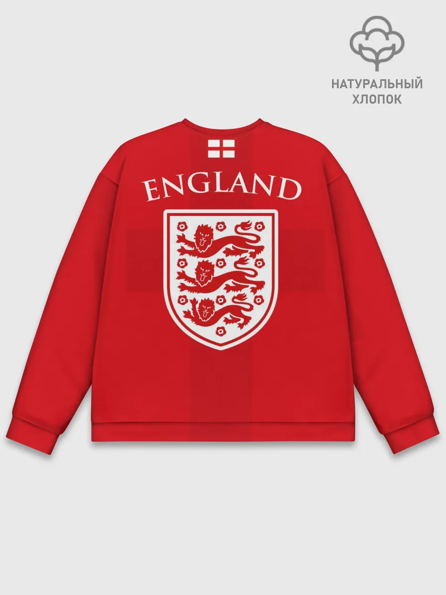 Мужской свитшот базовый / Сборная Англии