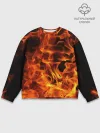 Мужской свитшот базовый / огонь