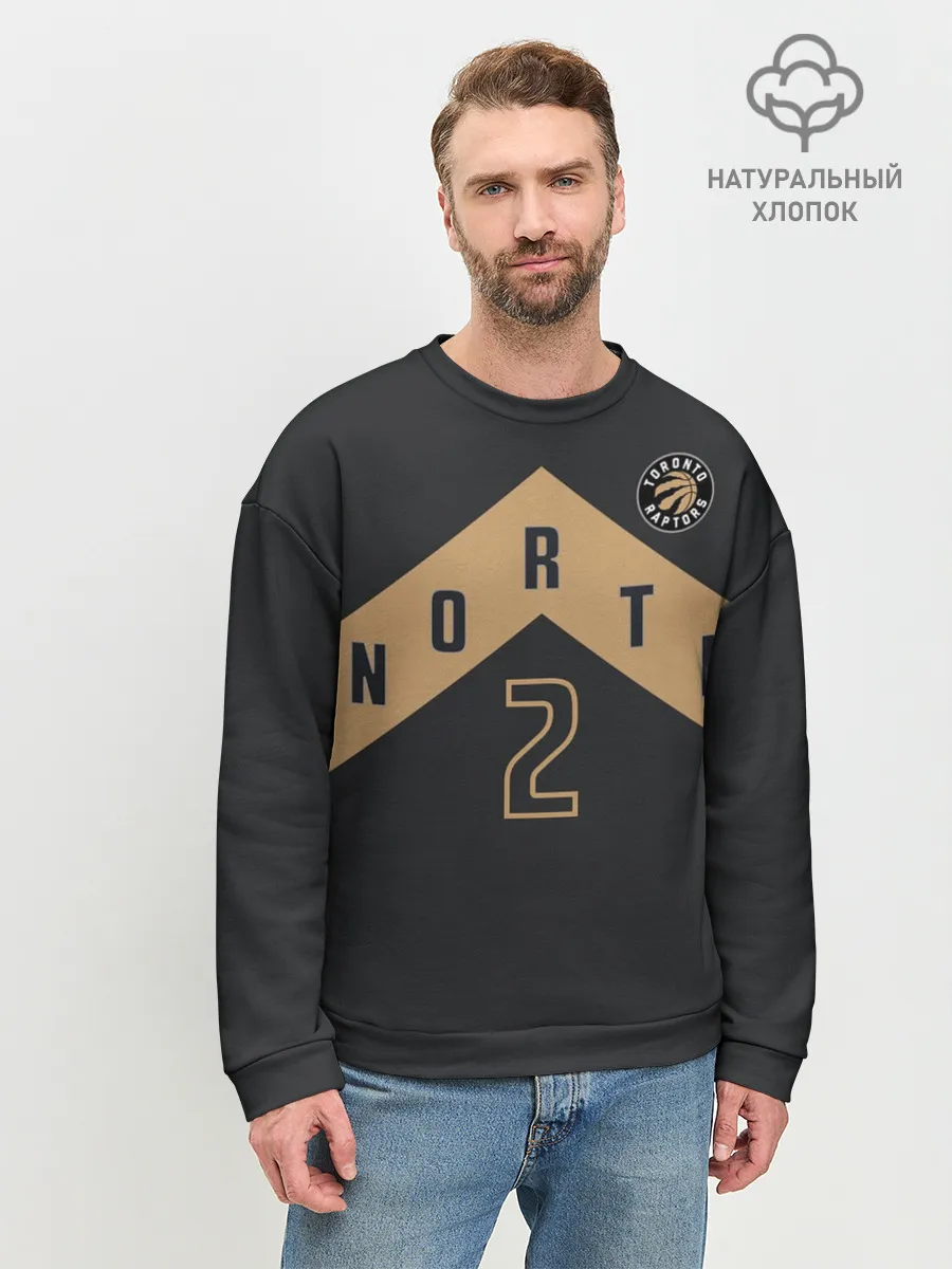 Мужской свитшот базовый / Toronto Raptors Leonard