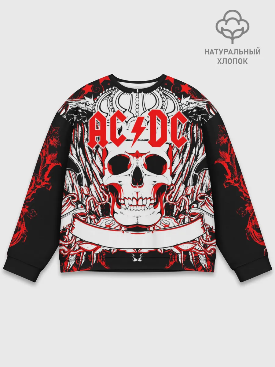 Мужской свитшот базовый / AC/DC