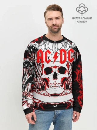Мужской свитшот базовый / AC/DC